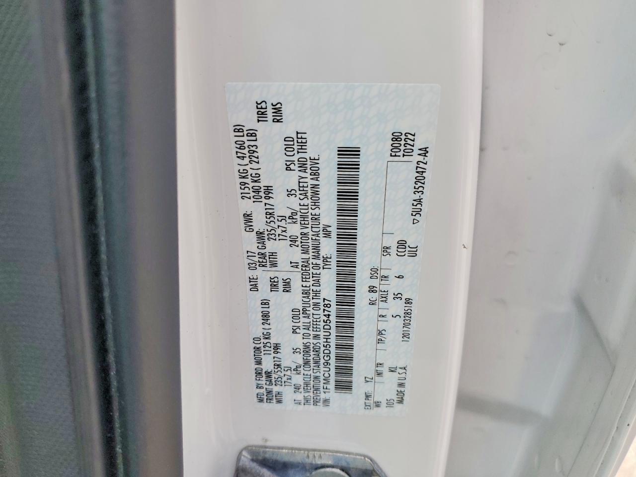 Ford Escape Se