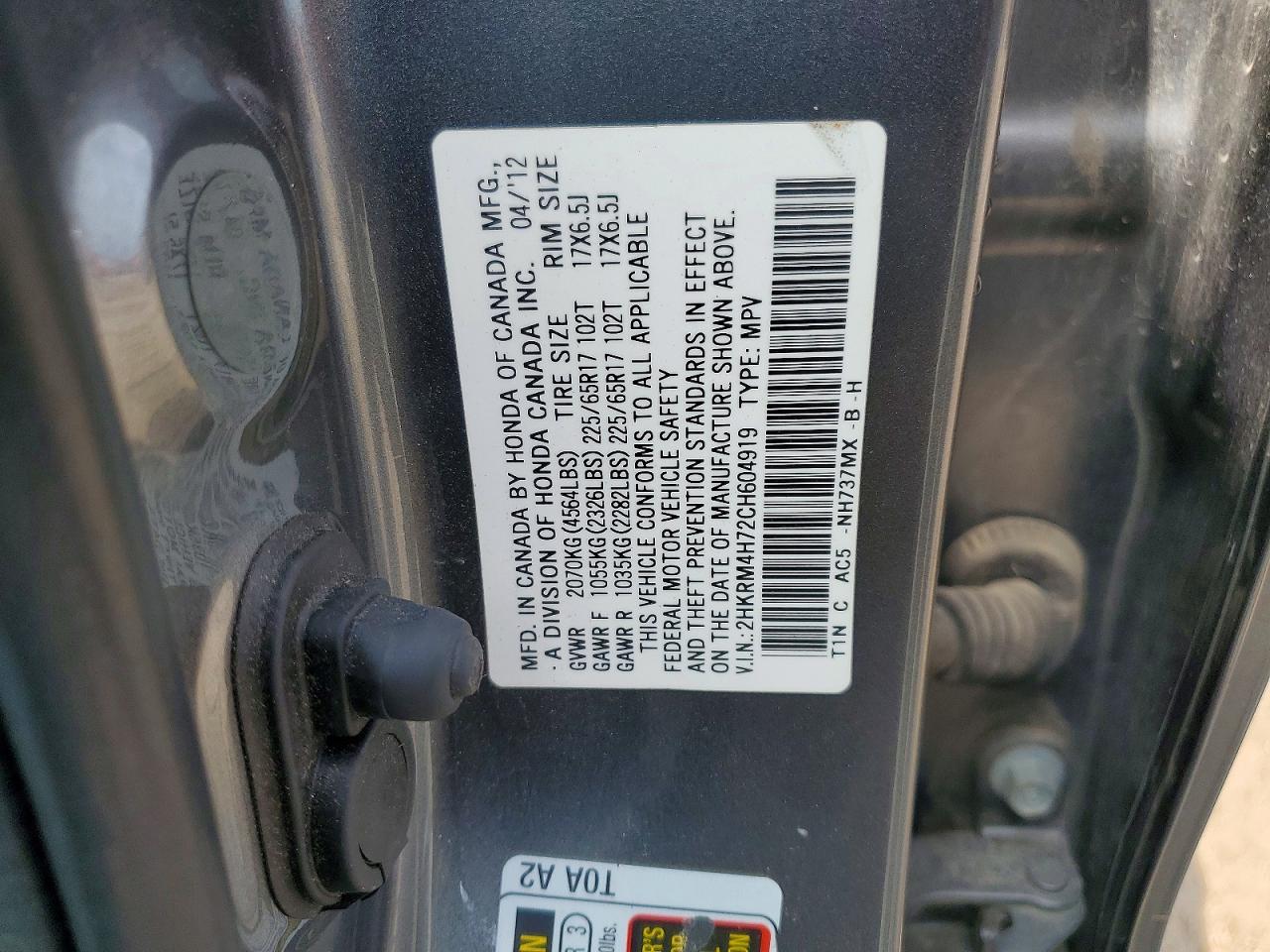 Honda Crv Exl