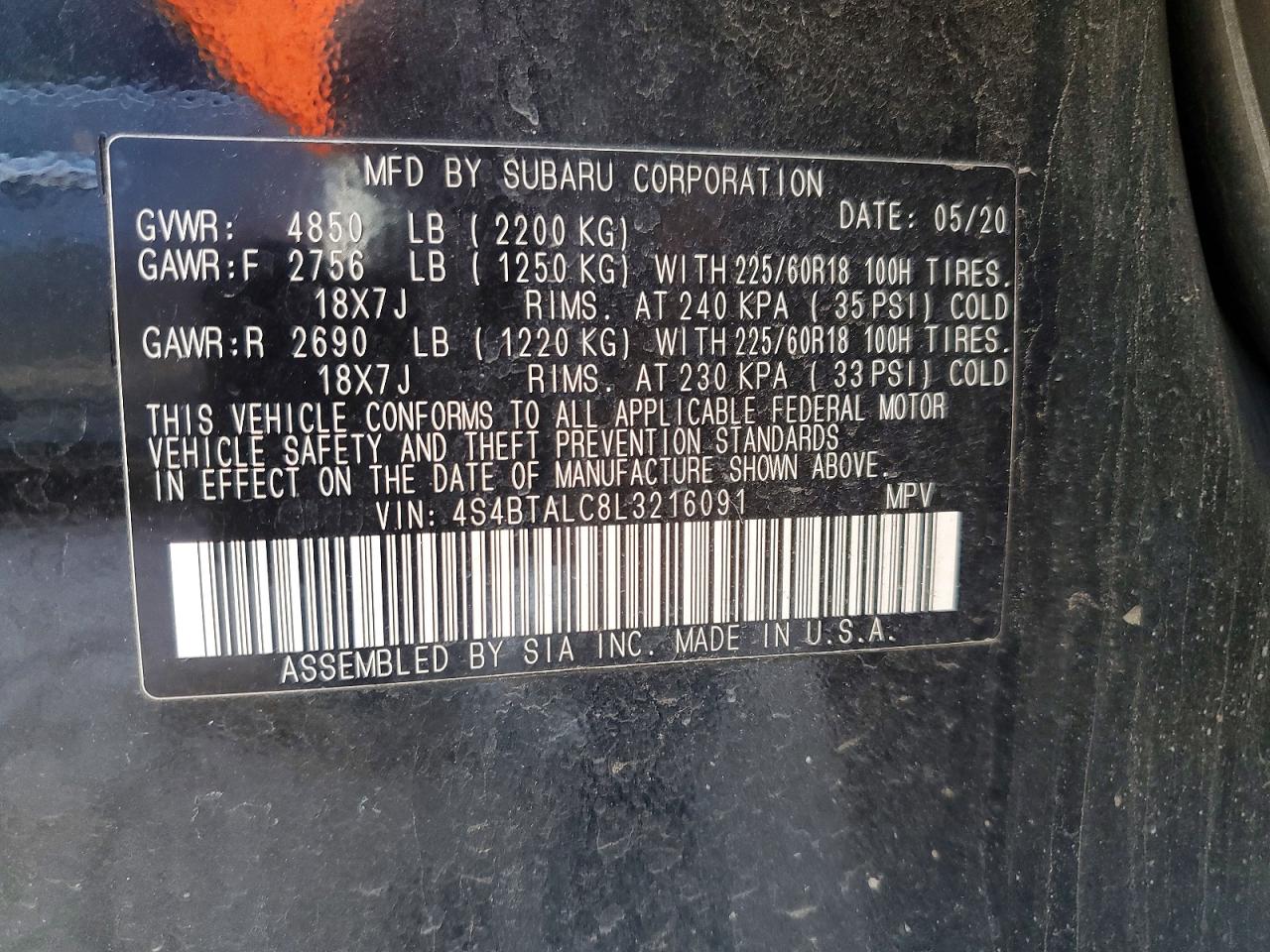 Subaru Outback Limited