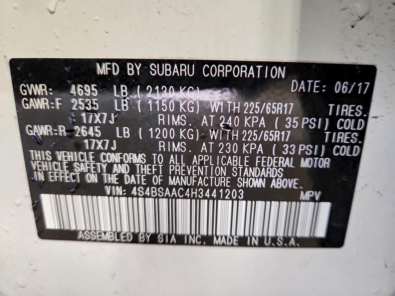 Subaru Outback 2.5i