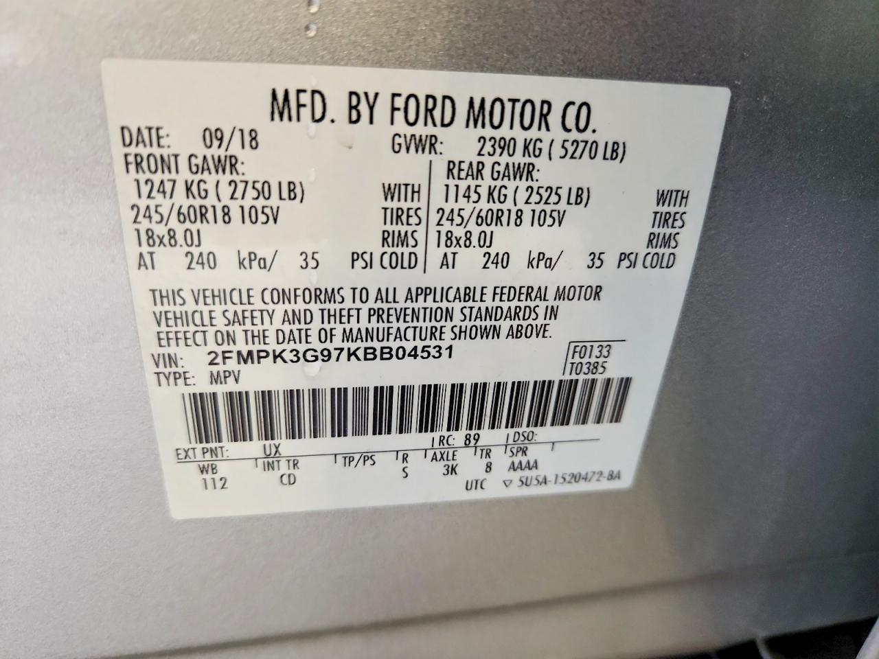 Ford Edge Se