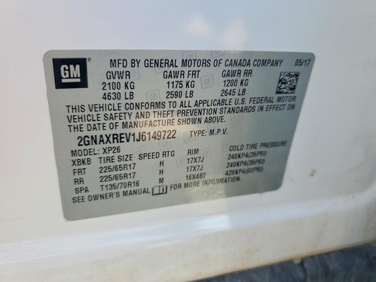Chevrolet Equinox Ls