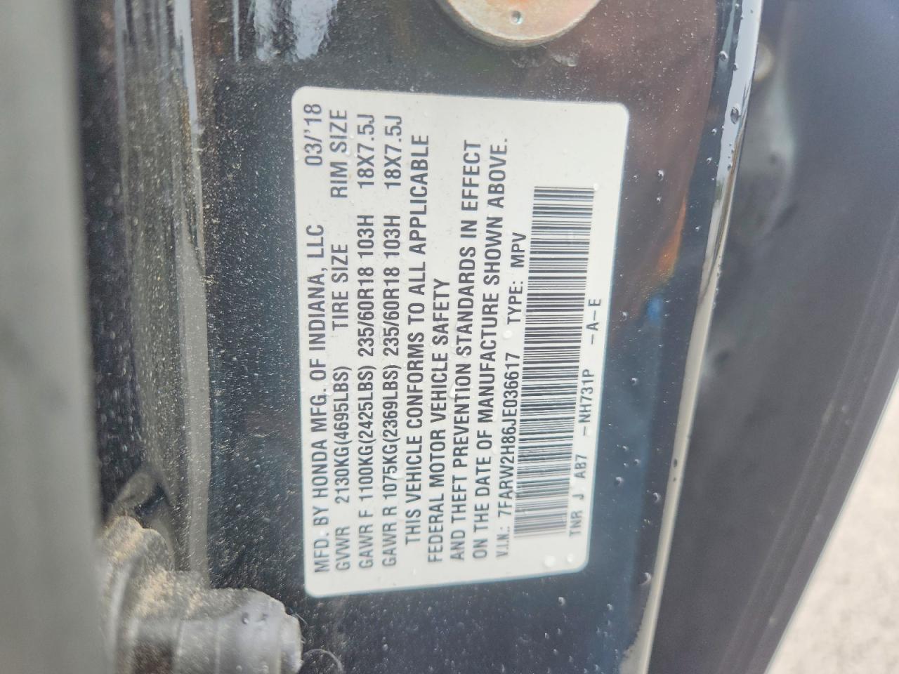Honda Crv Exl
