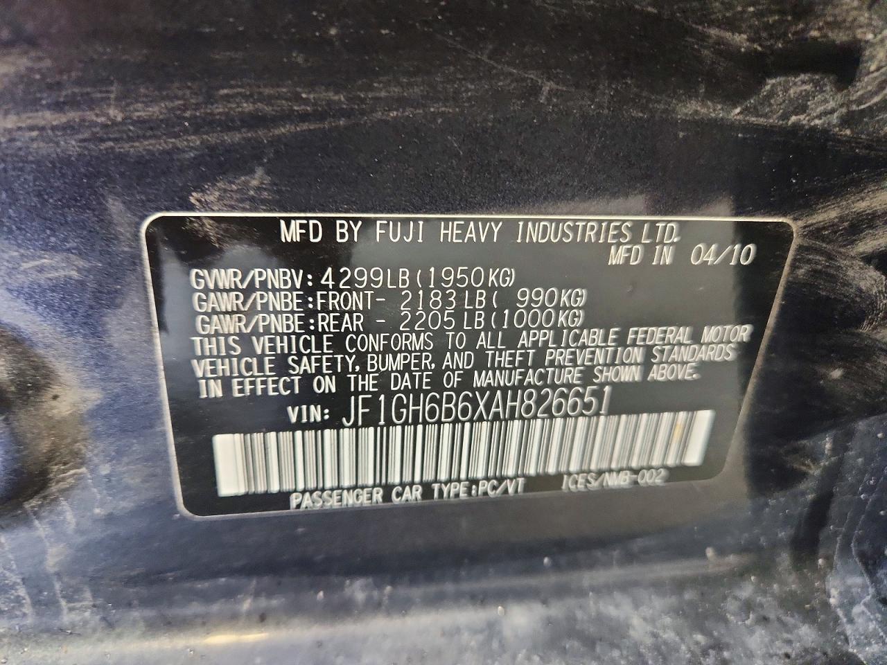 Subaru Impreza 2.5i Premium