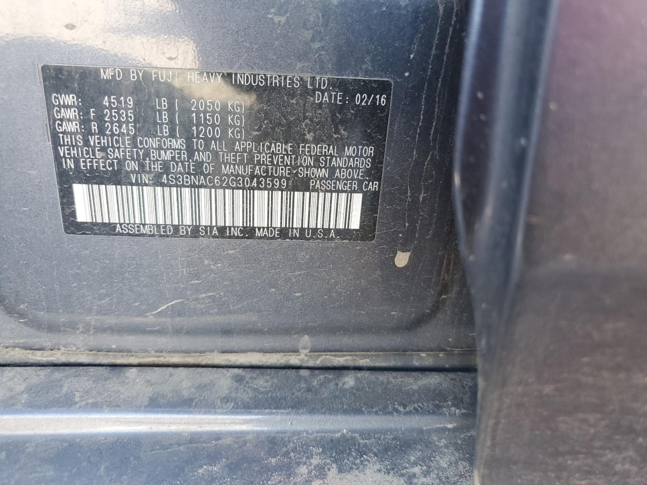 Subaru Legacy 2.5i Premium