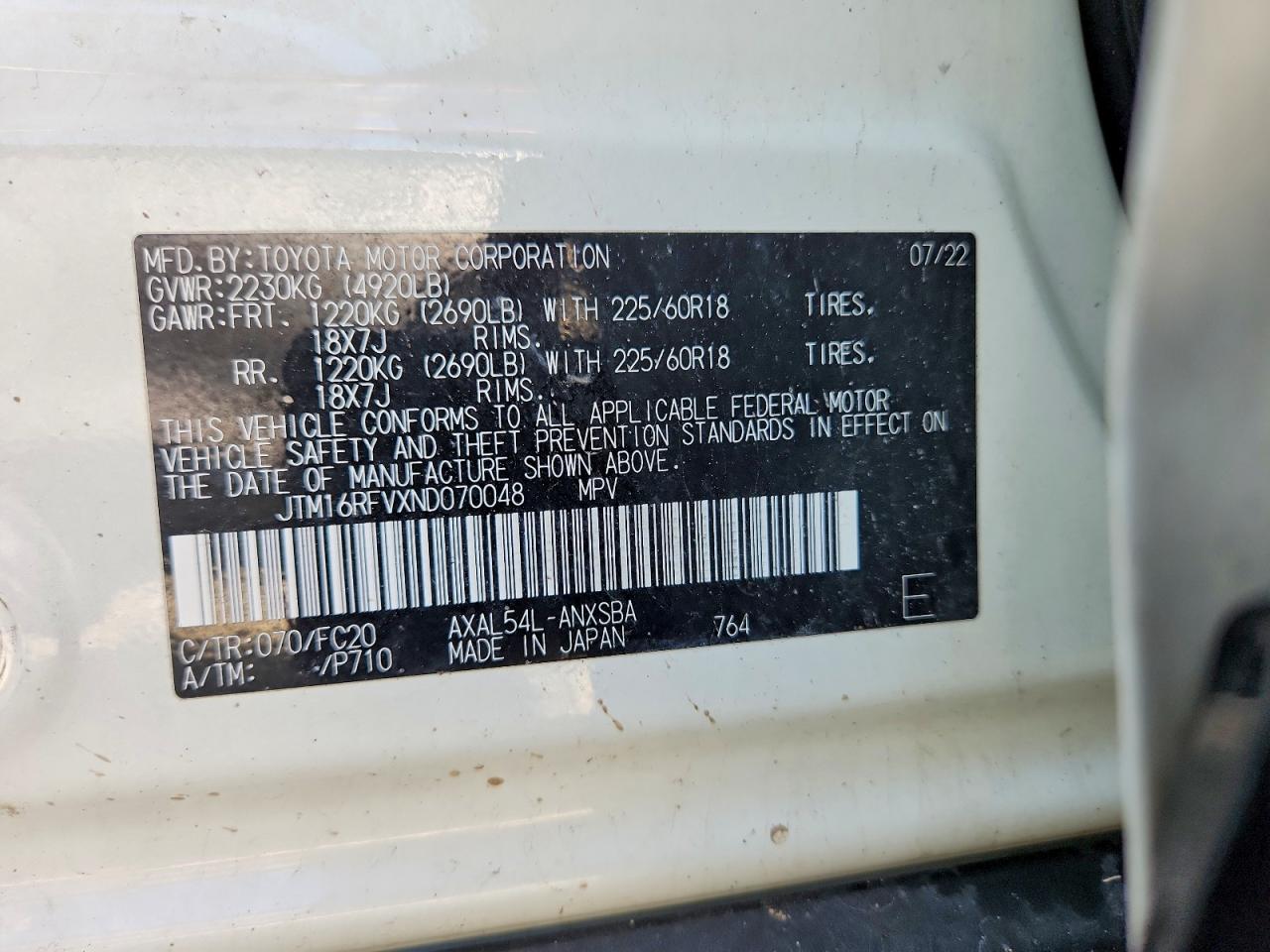 Toyota RAV4 Se