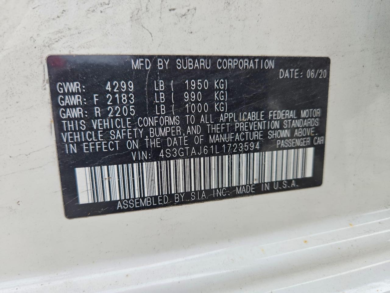 Subaru Impreza Sport