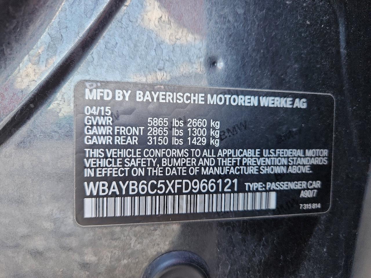 BMW 7 Series Xi