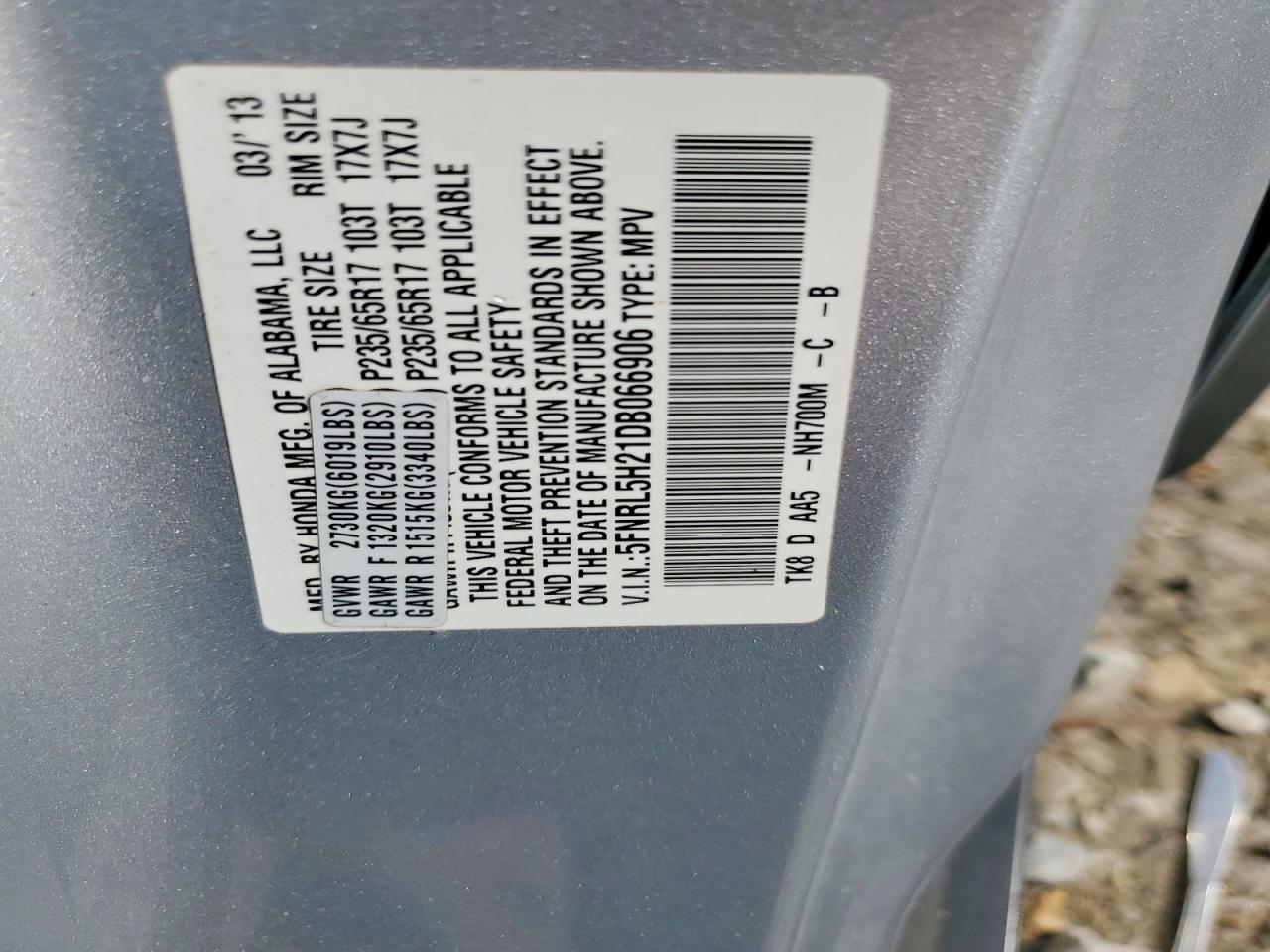 Honda Odyssey Lx