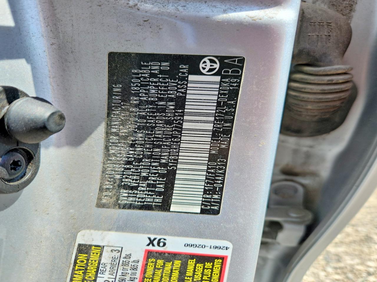 Toyota Corolla L