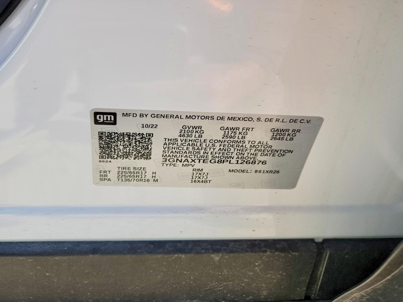 Chevrolet Equinox Lt