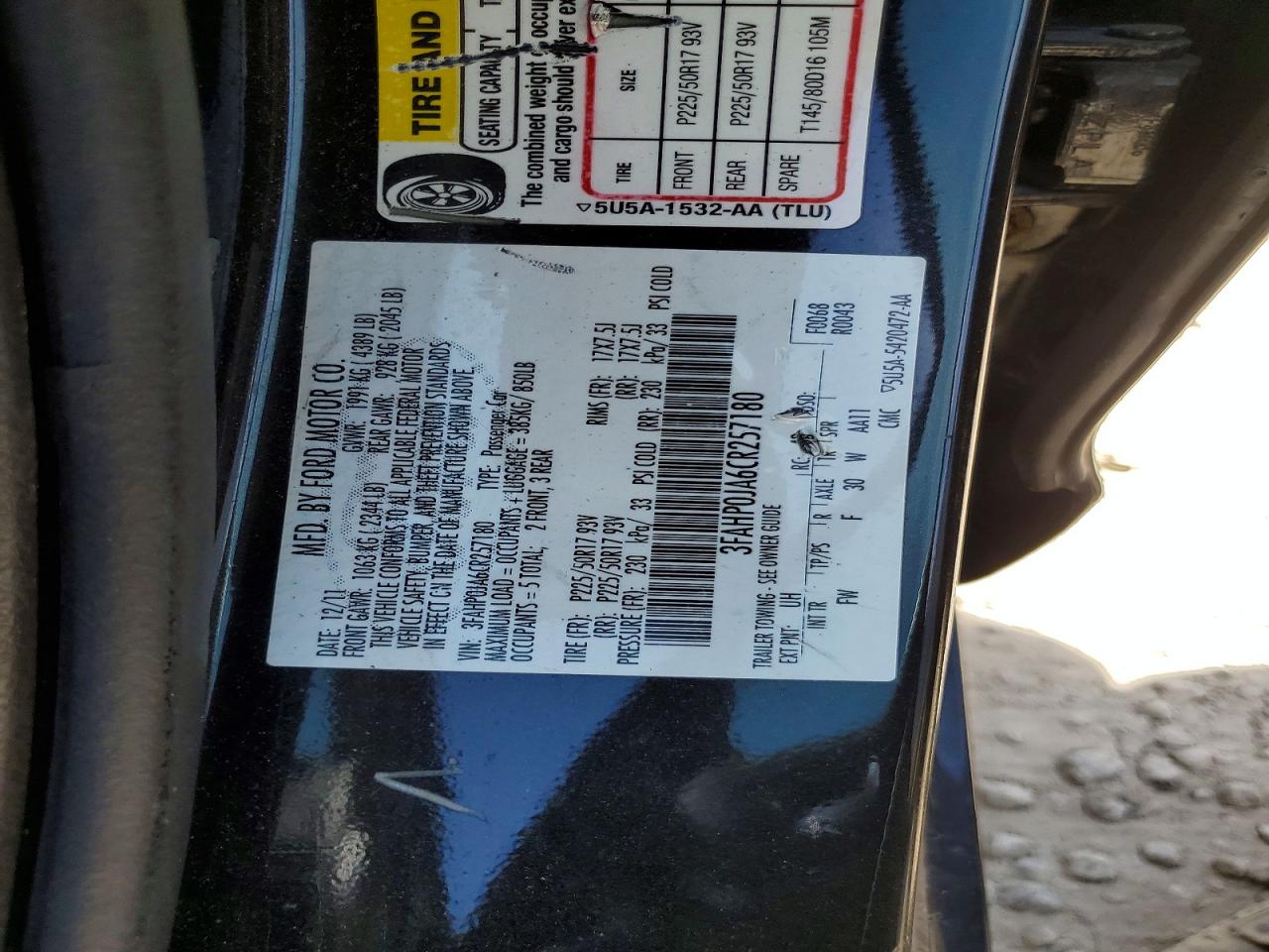 Ford Fusion Sel