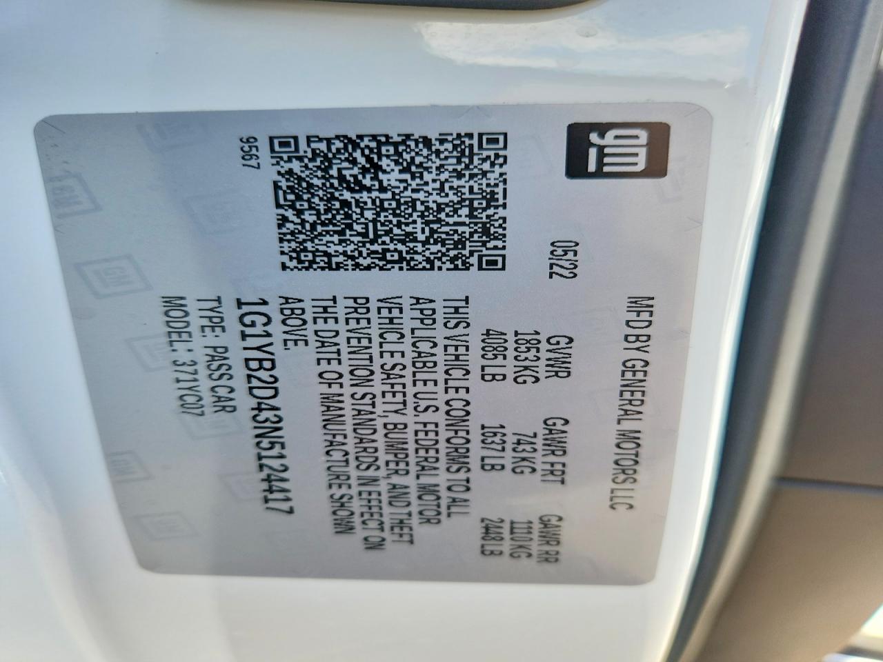 Chevrolet Corvette Stingray 2lt