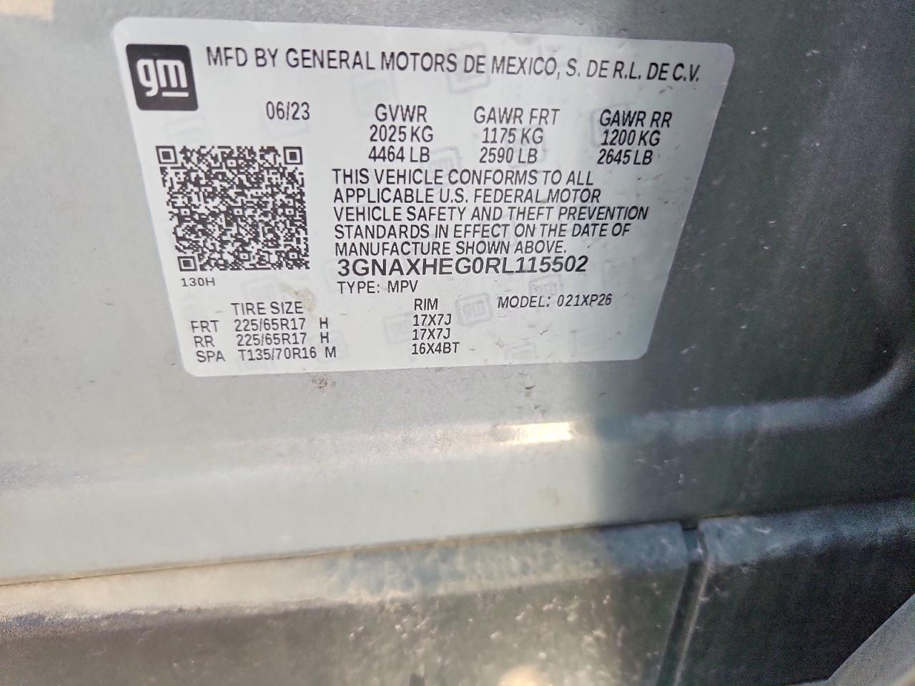 Chevrolet Equinox Ls