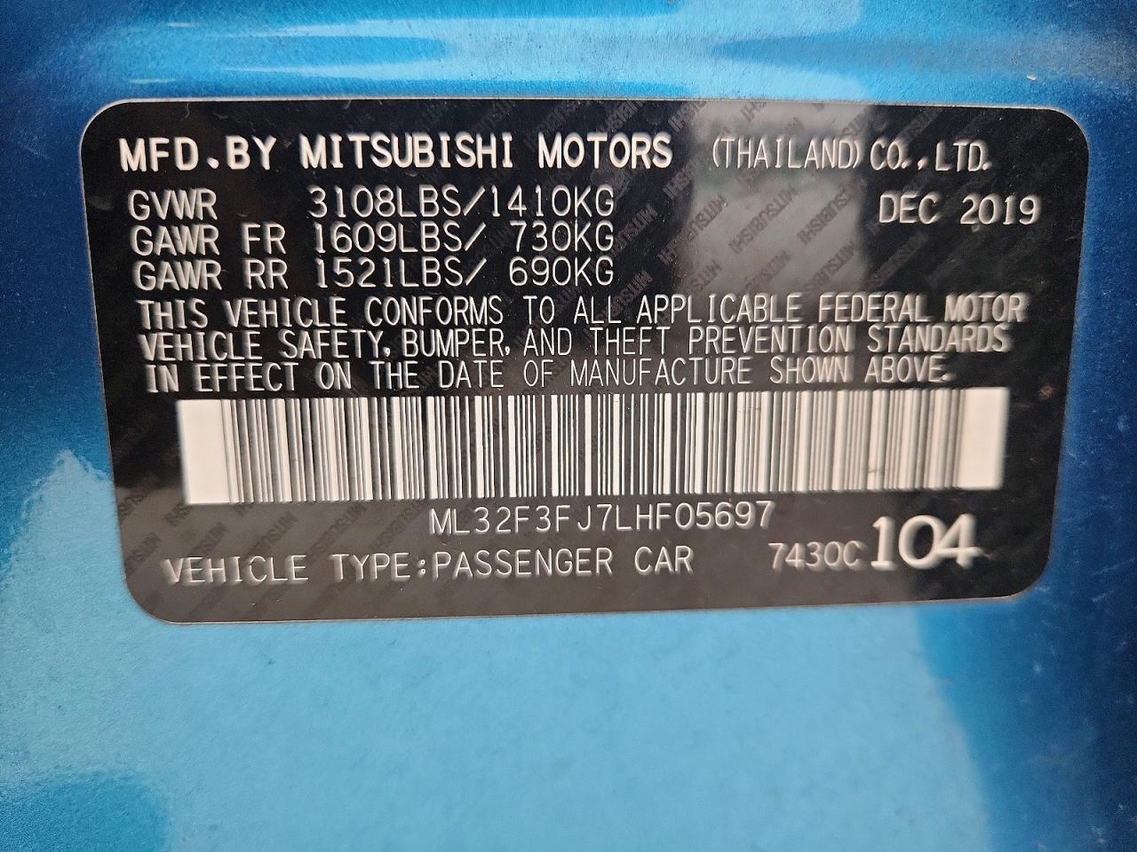 Mitsubishi Mirage G4 Es