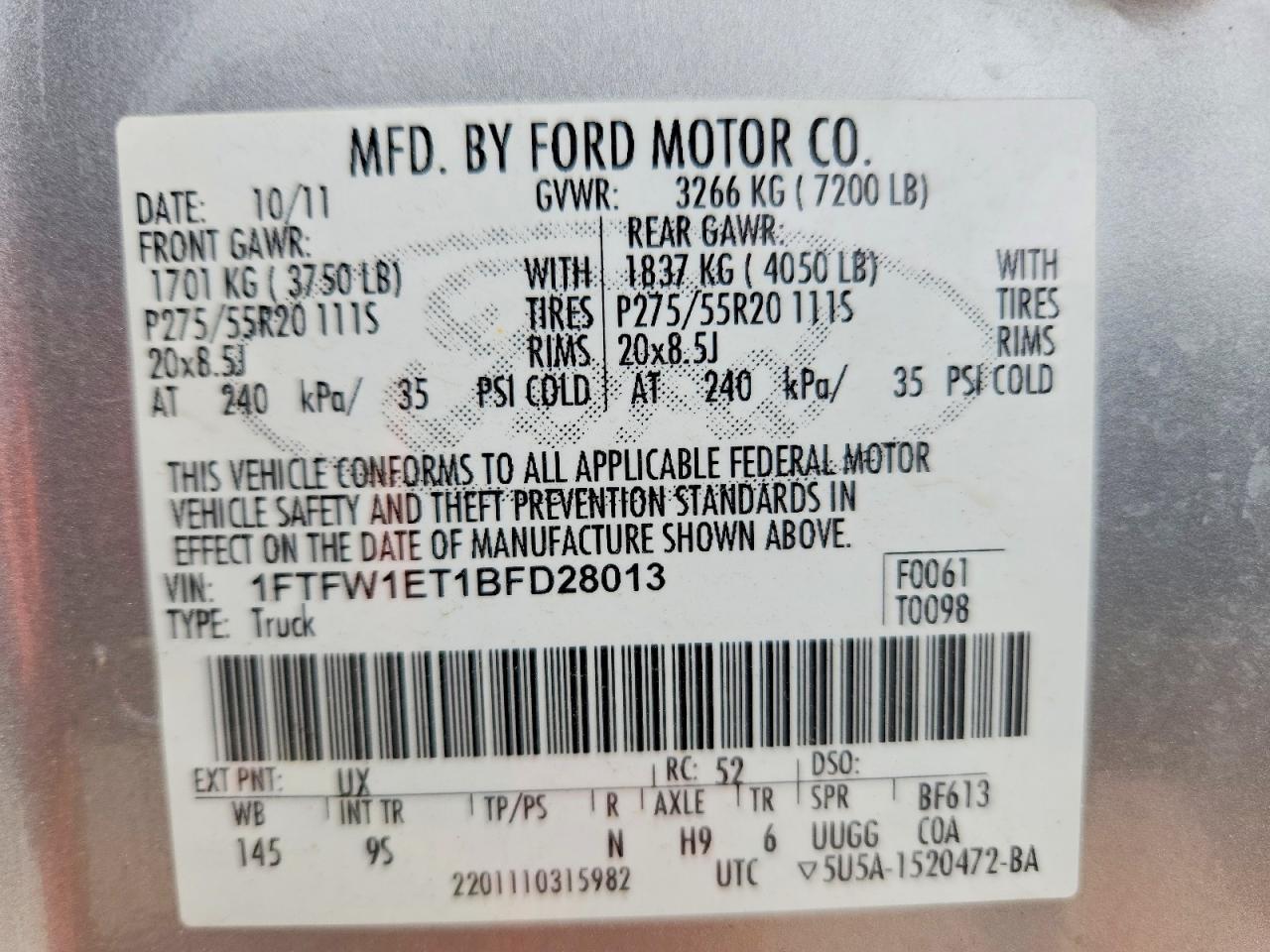 Ford F-150 Supercrew