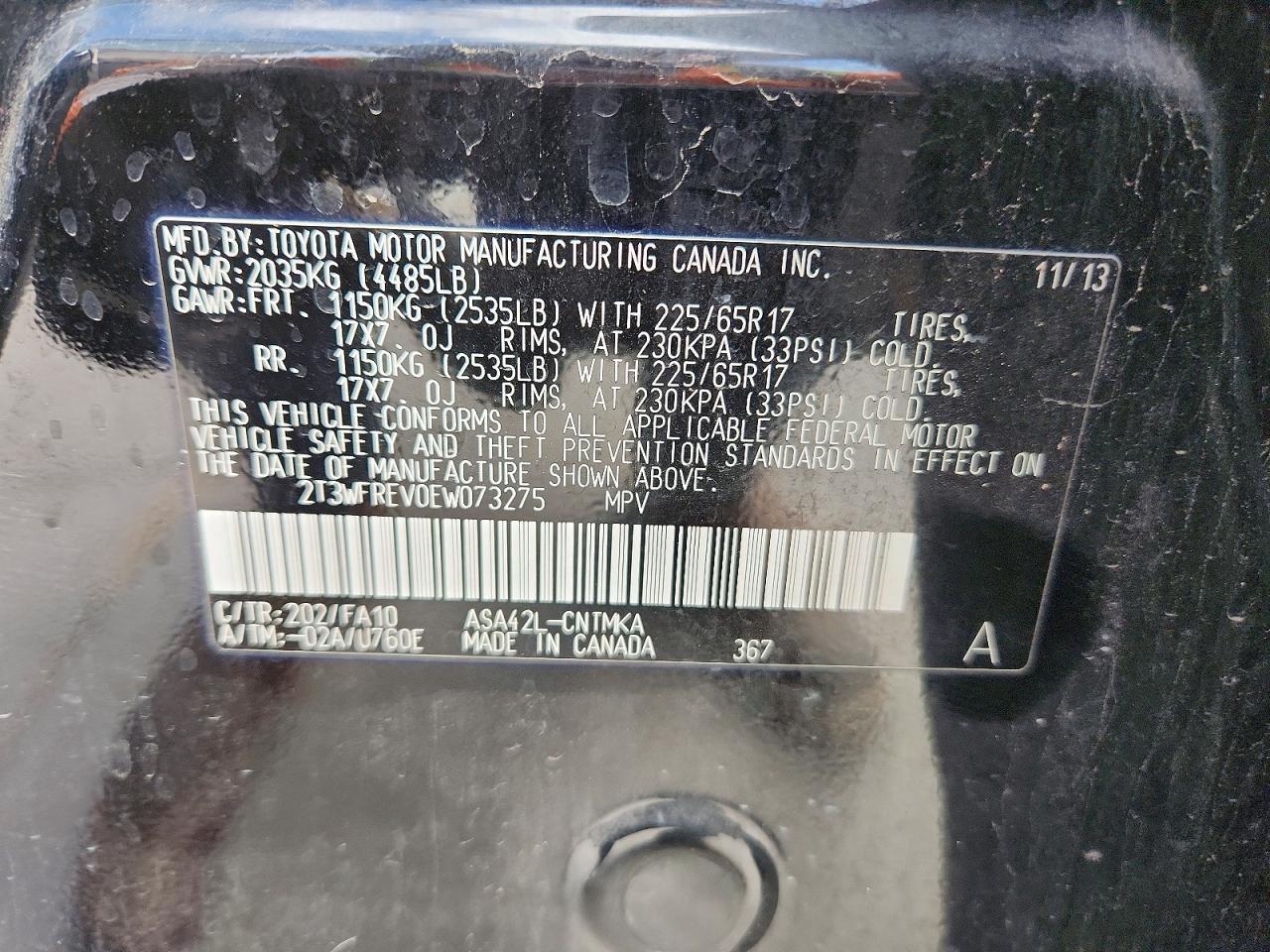Toyota RAV4 Xle