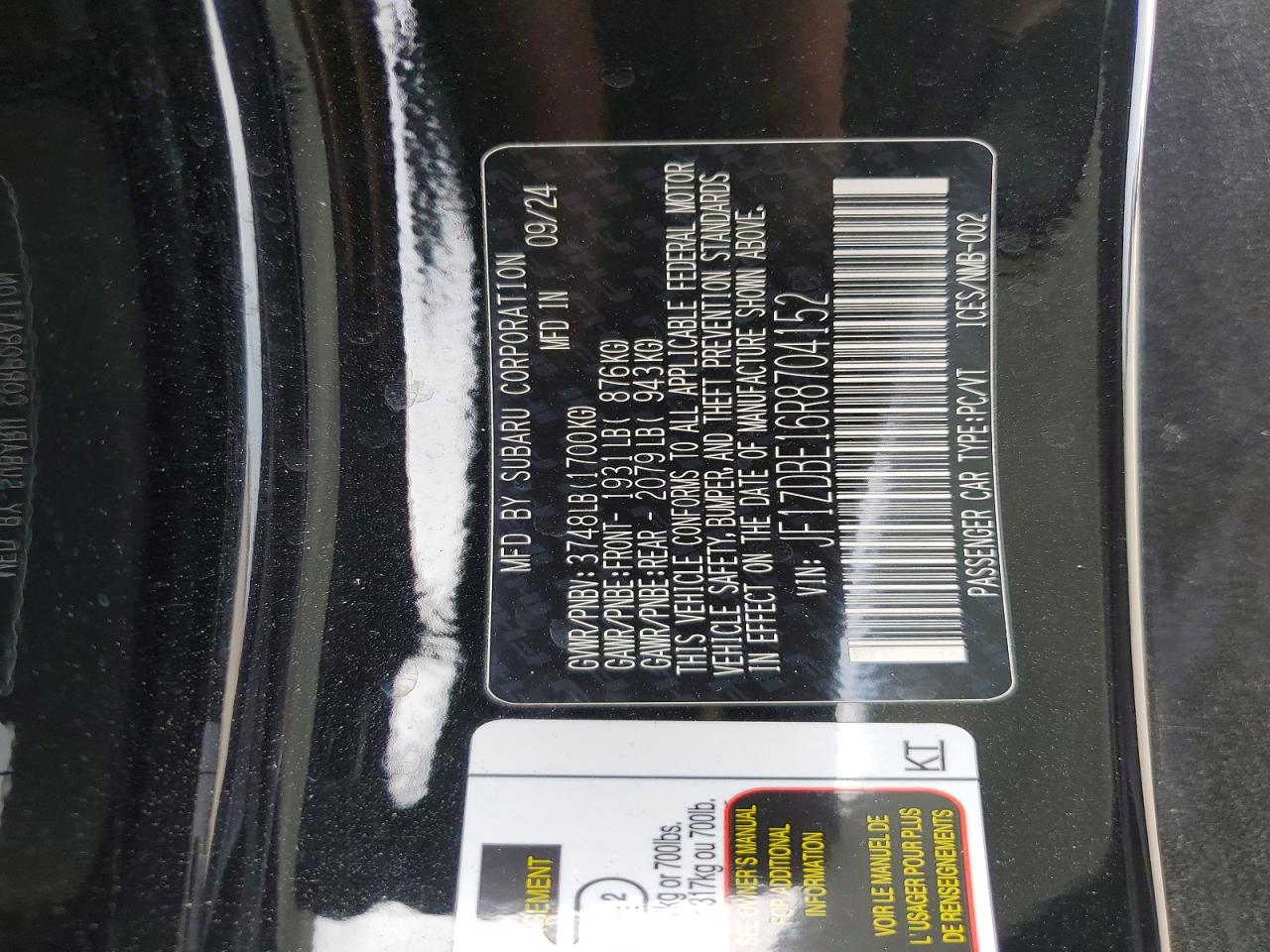 Subaru BRZ Limited