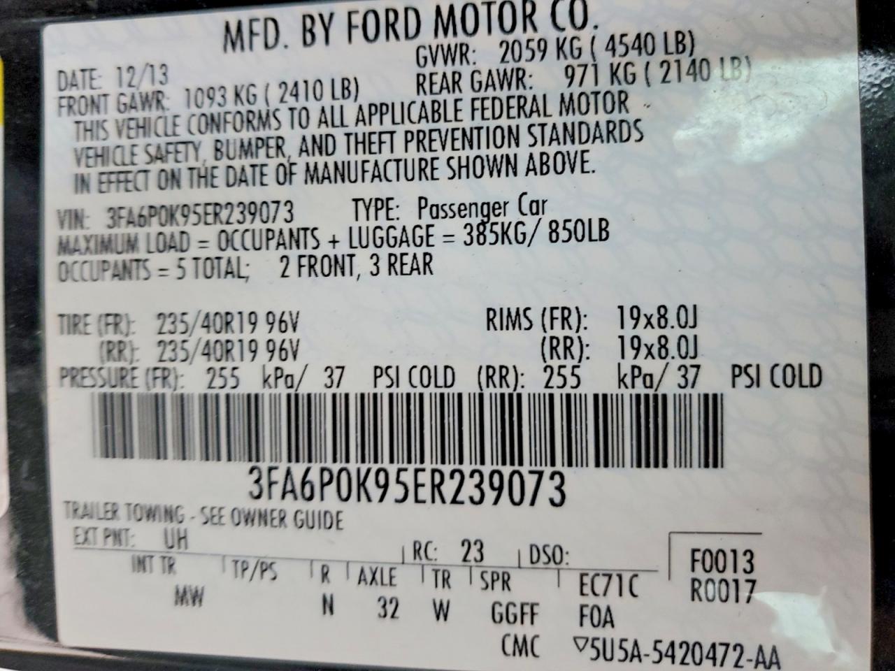Ford Fusion Titanium