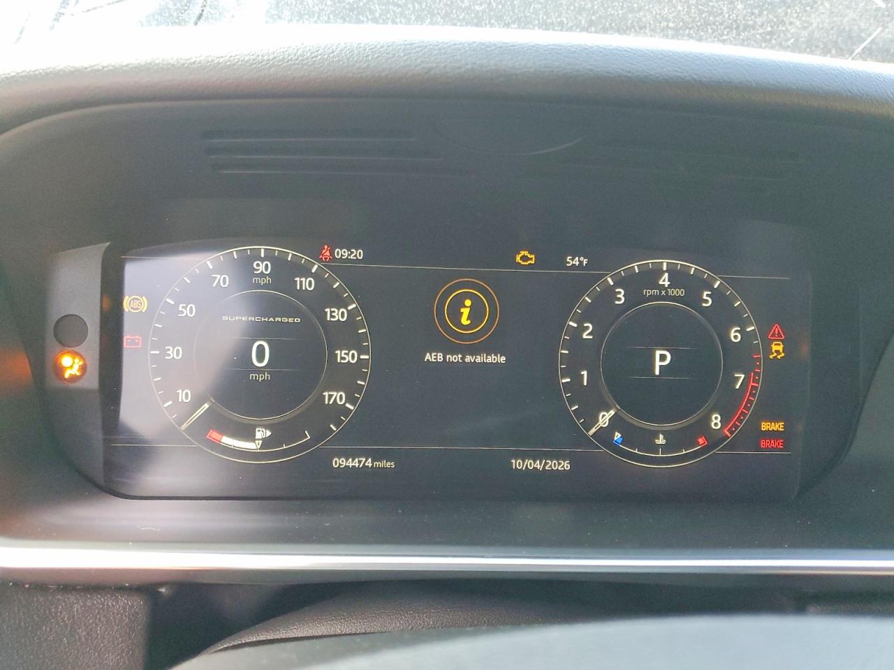 Land Rover Range Rover Supercharged Dynamic