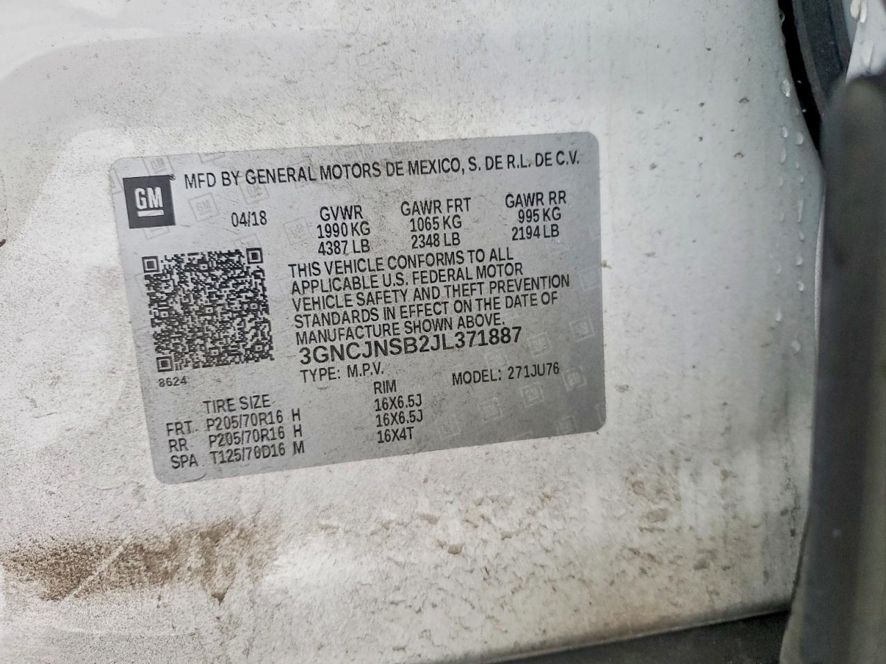 Chevrolet Trax Ls
