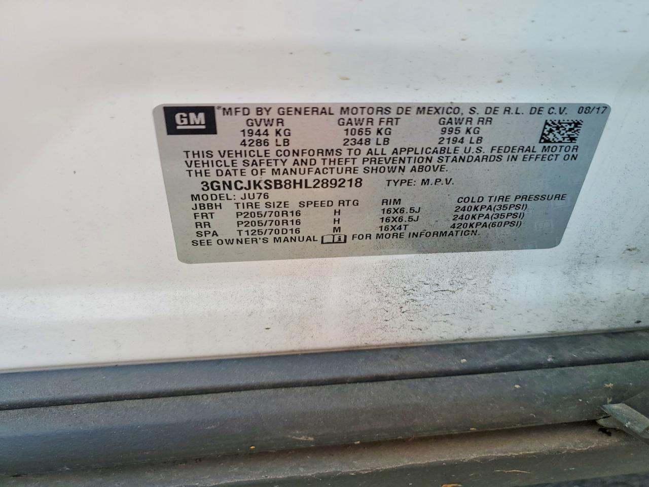 Chevrolet Trax Ls
