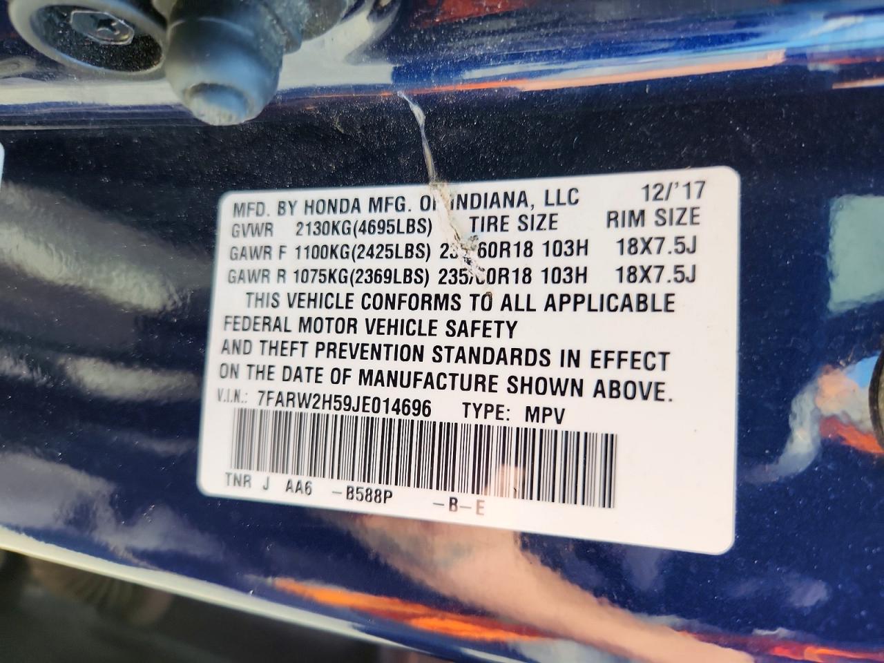 Honda Crv Ex