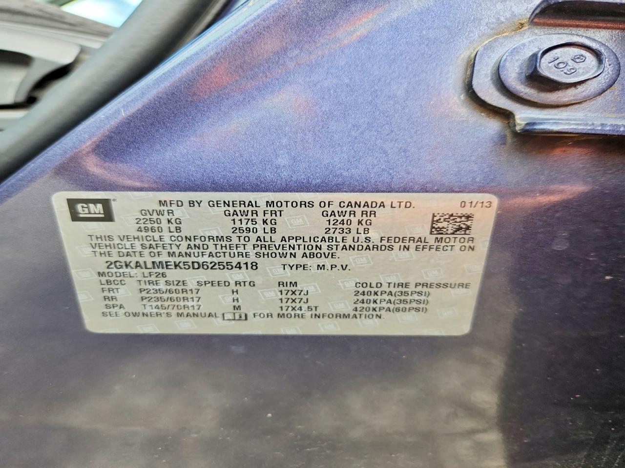 GMC Terrain Sle