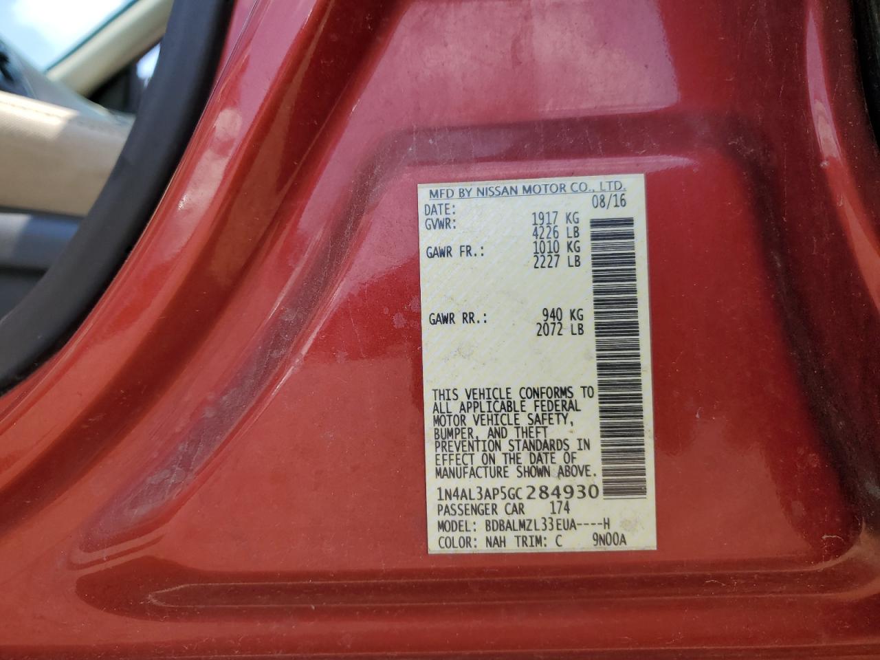 Nissan Altima 2.5