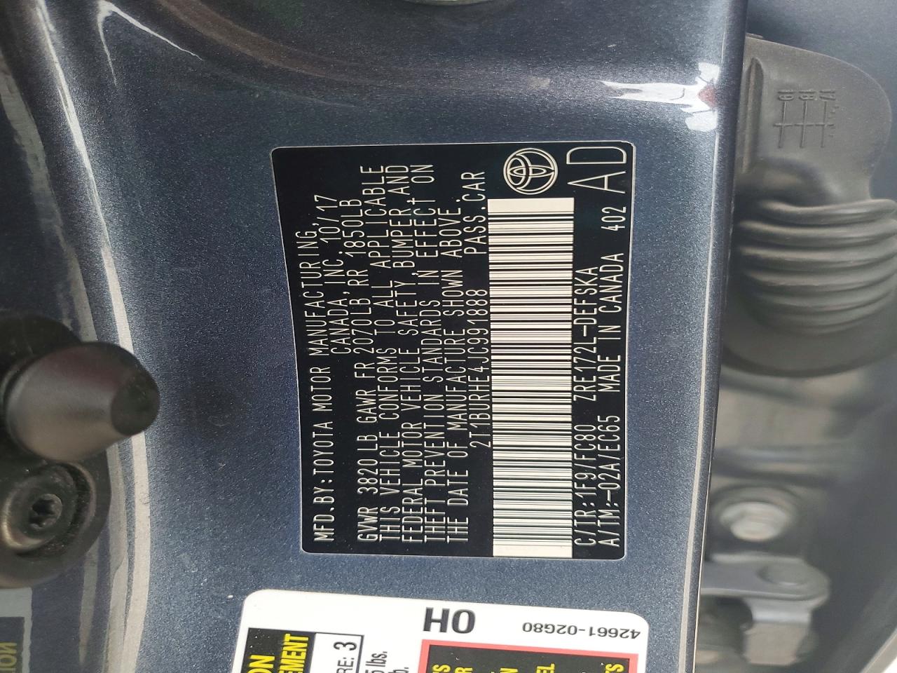 Toyota Corolla Se