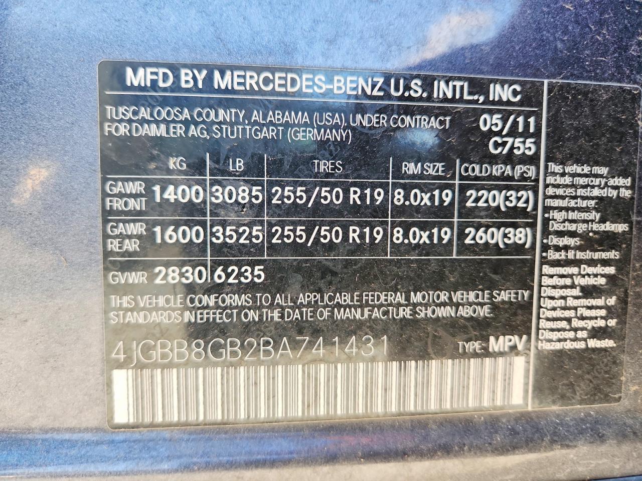 Mercedes-Benz M-Class 350 4matic