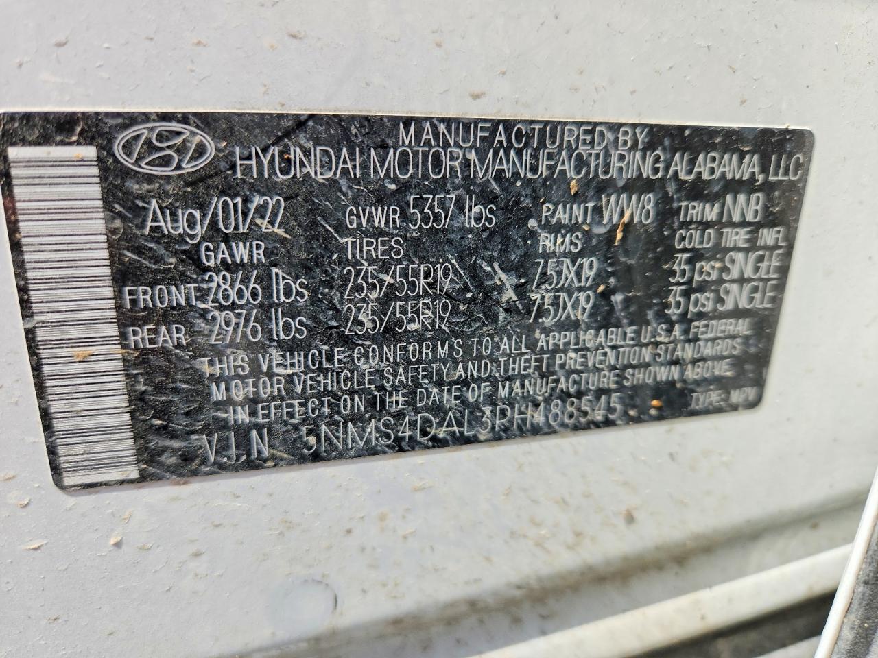 Hyundai SANTA FE Limited