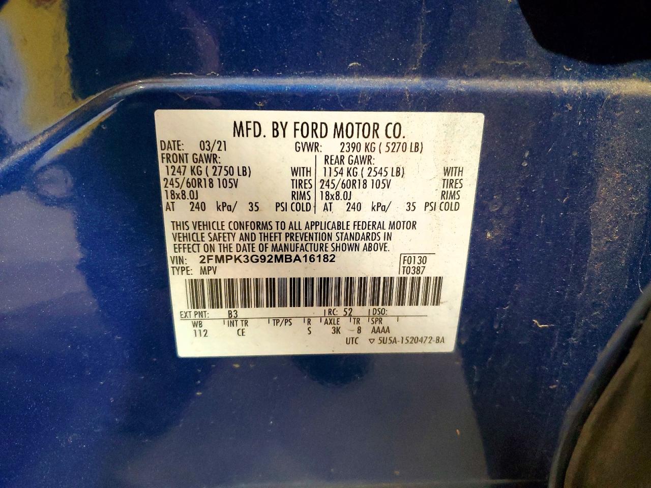 Ford Edge Se