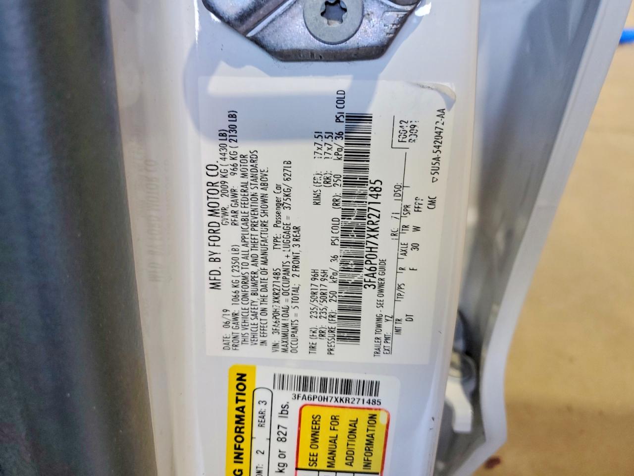 Ford Fusion Se