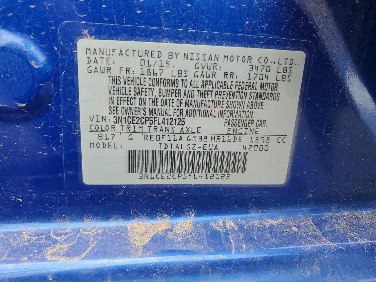 Nissan Versa Sr
