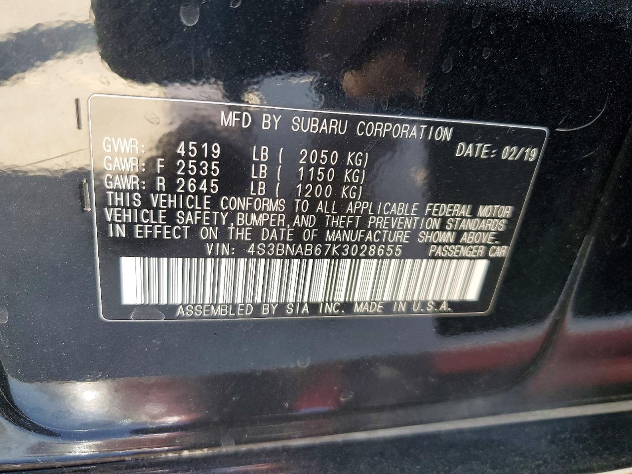 Subaru Legacy 2.5i