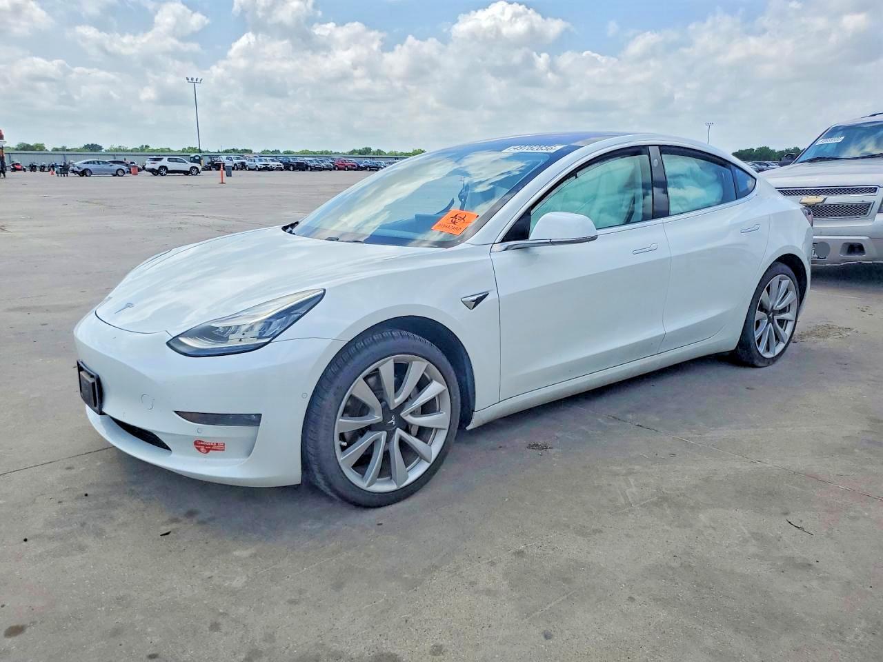Salvage Tesla Model 3 Image