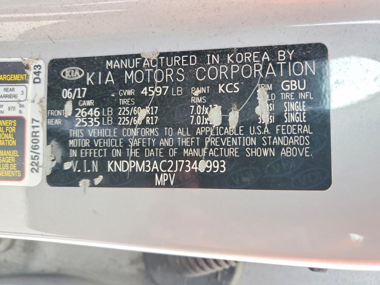 Kia Sportage Lx