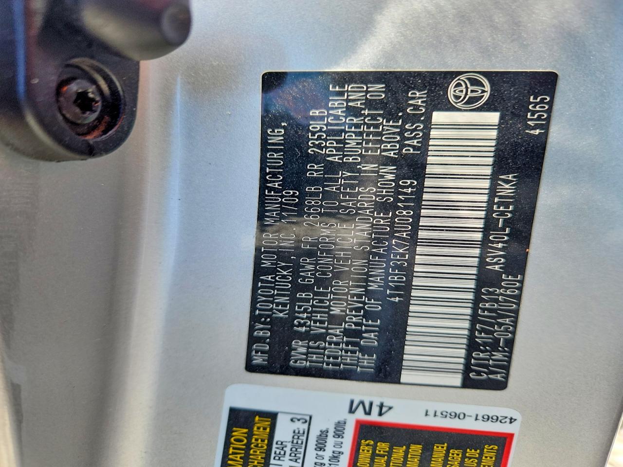 Toyota Camry Base