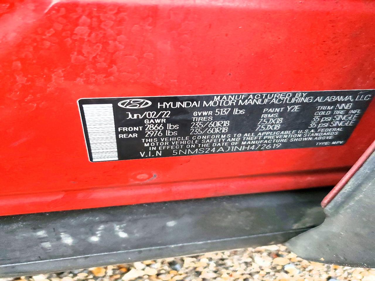 Hyundai SANTA FE Sel