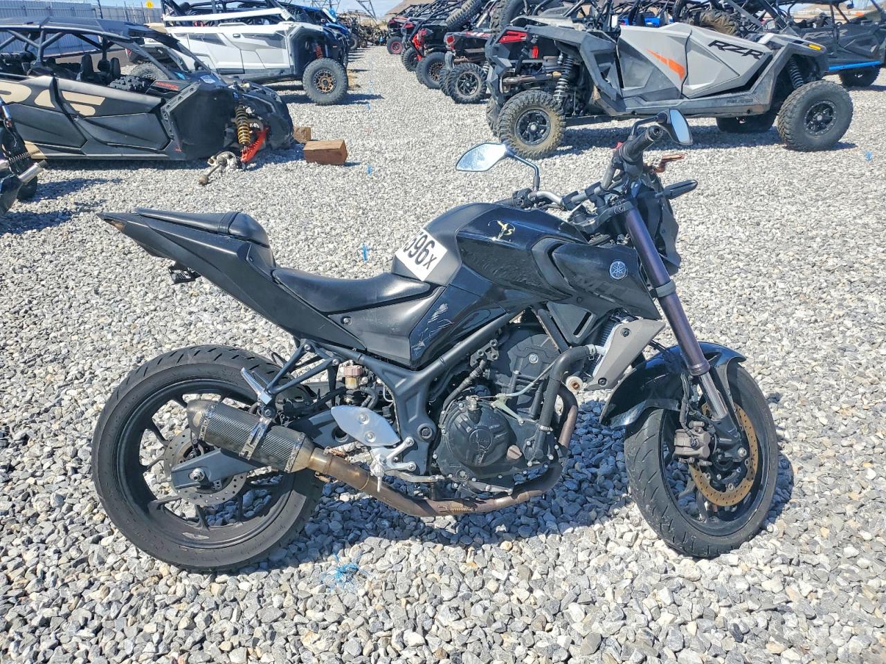 Salvage Yamaha Mt-03 Image