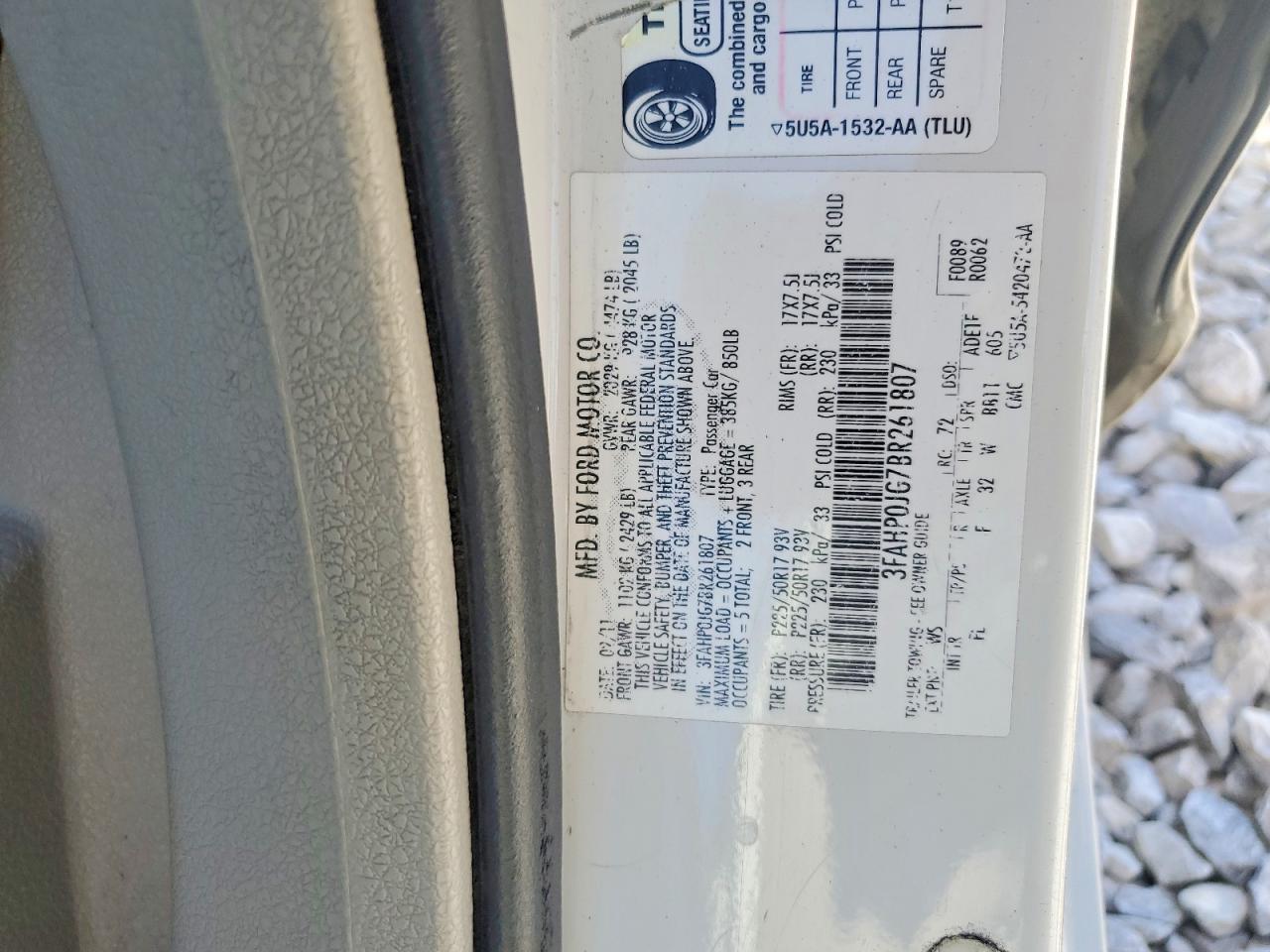Ford Fusion Sel