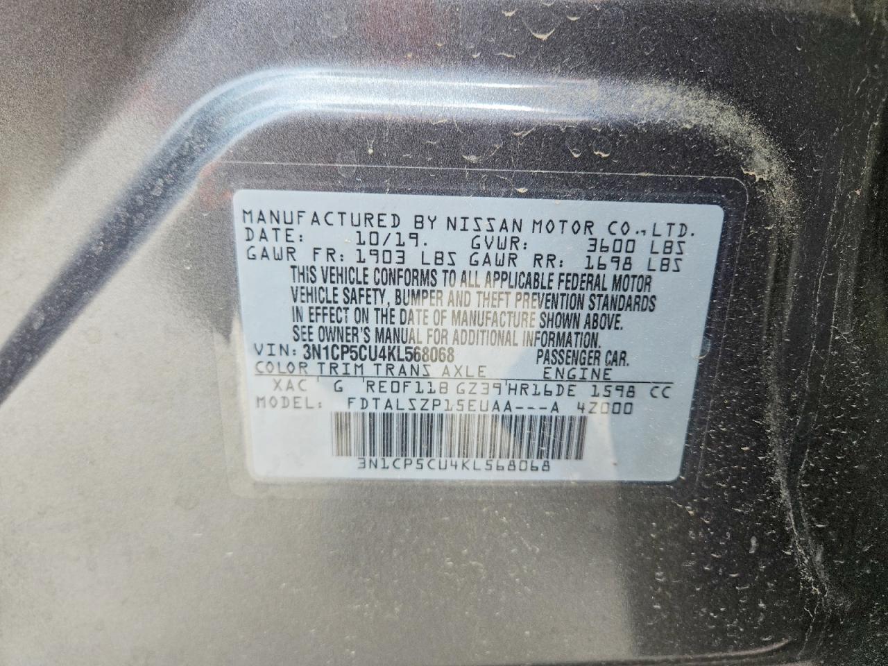 Nissan Kicks Sv