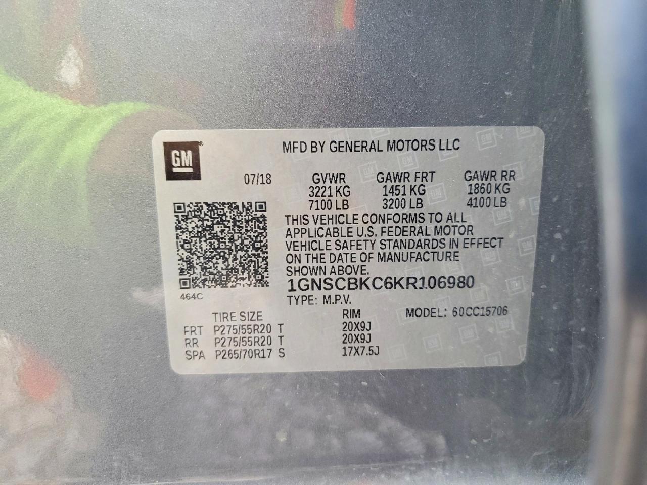 Chevrolet Tahoe C1500 Lt