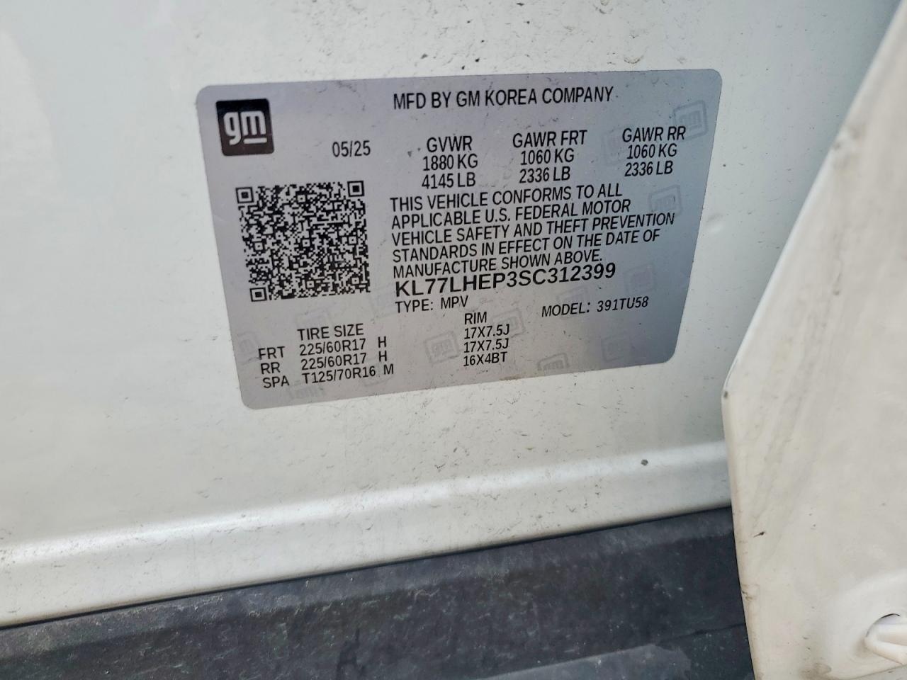 Chevrolet Trax 1lt