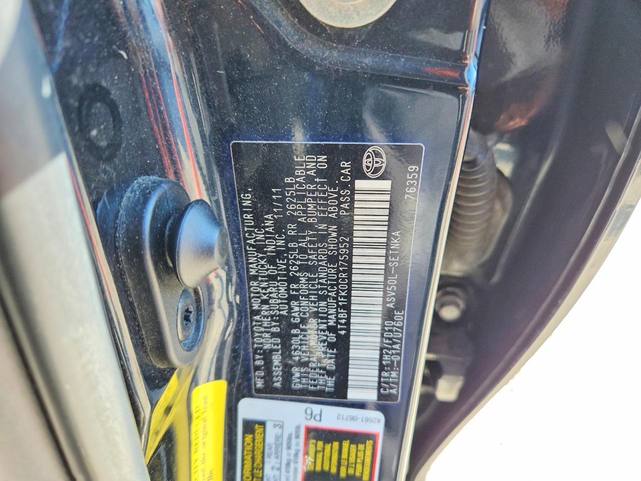 Toyota Camry Base