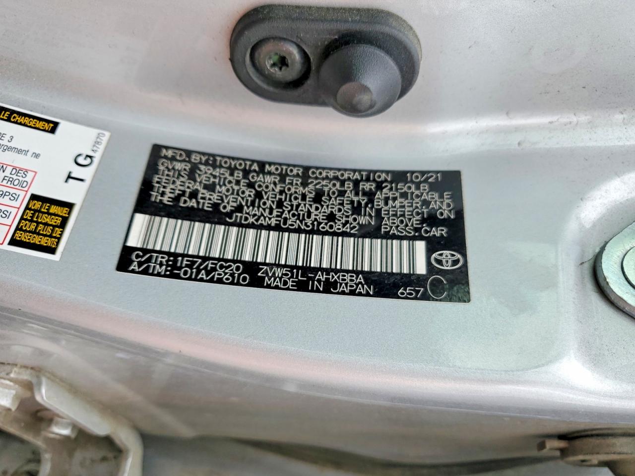 Toyota Prius L Eco
