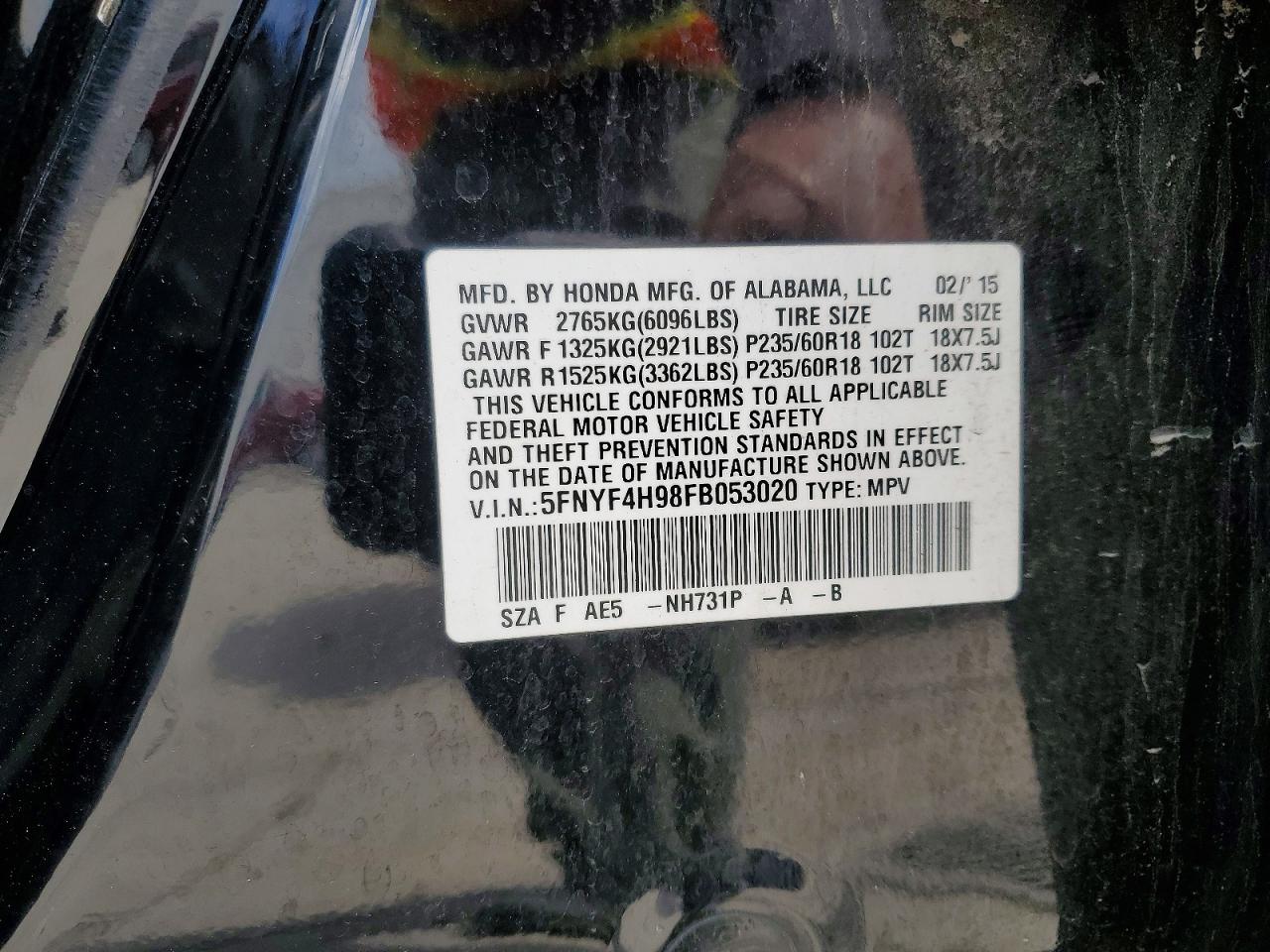 Honda Pilot Touring