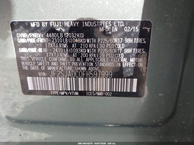 Subaru Forester 2.5i Premium