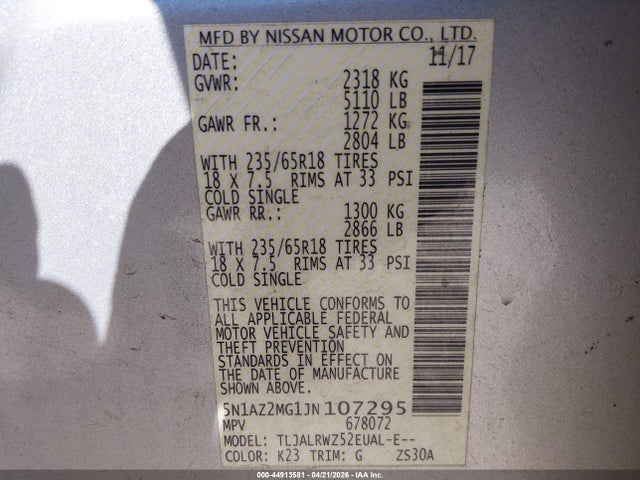 Nissan Murano Sl